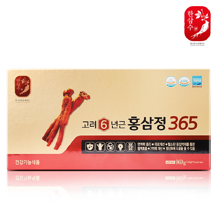 6년근고려홍삼정365(4P) 240g X 4병 A0092
