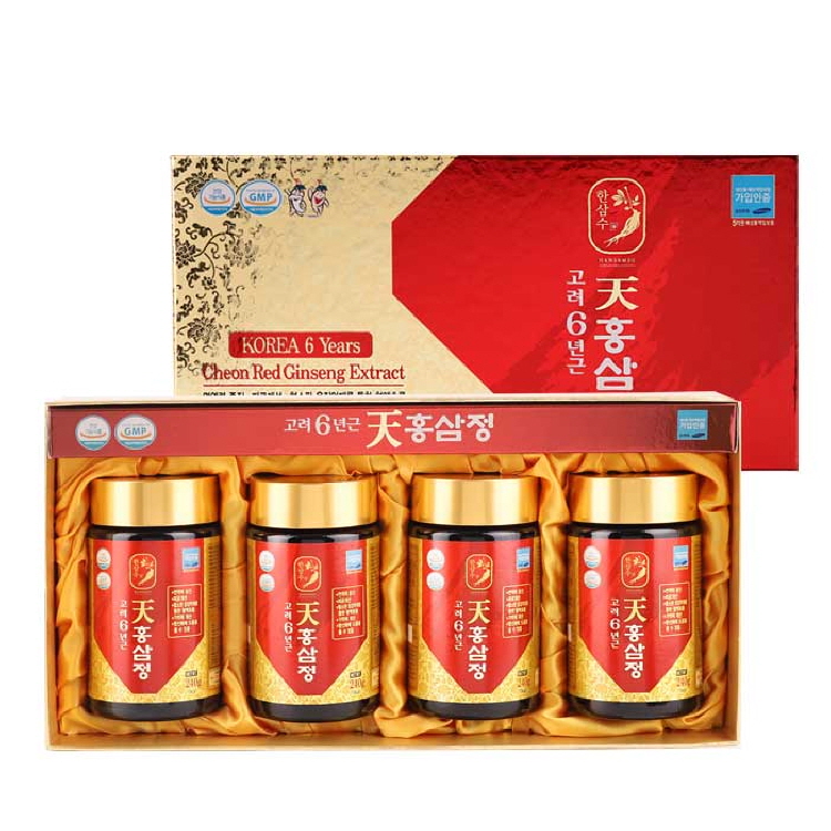 고려천홍삼정(4p) 240g X 4병 A0091