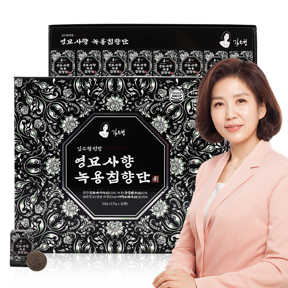 [김소형원방] 영묘사향 녹용침향단32환 3.75g x 32환[A0976]