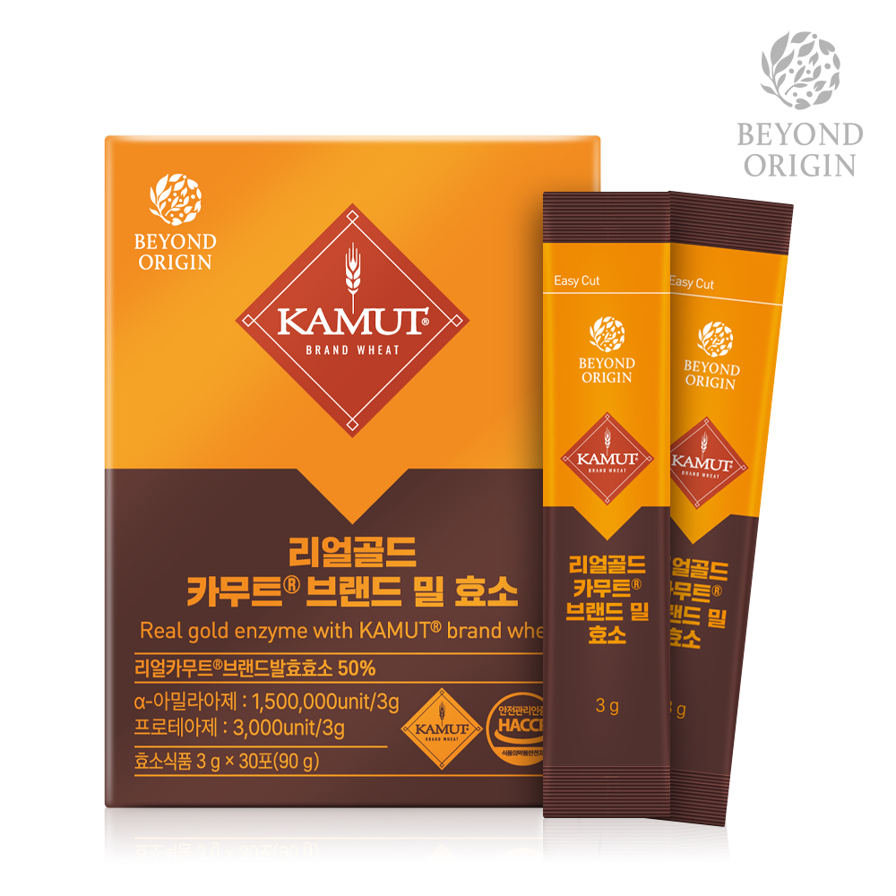 비욘드오리진 리얼골드카무트브랜드밀효소 3g x 30포[A0993]
