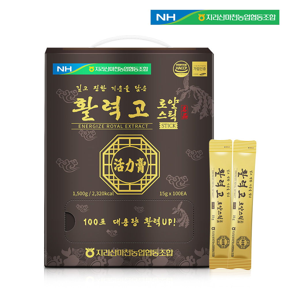 지리산마천농협 활력고로얄스틱 15g x 100포[A0969]