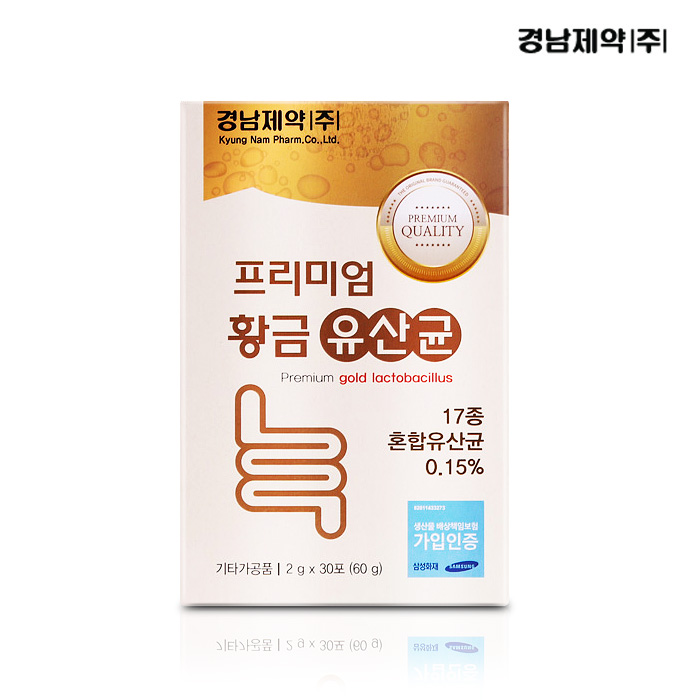 경남 프리미엄 황금유산균 2g x 30포[A0536]