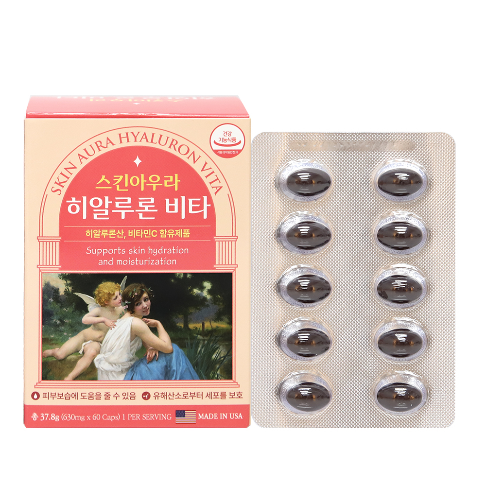 스킨아우라히알루론비타 630mg x 60캡슐[A0895]
