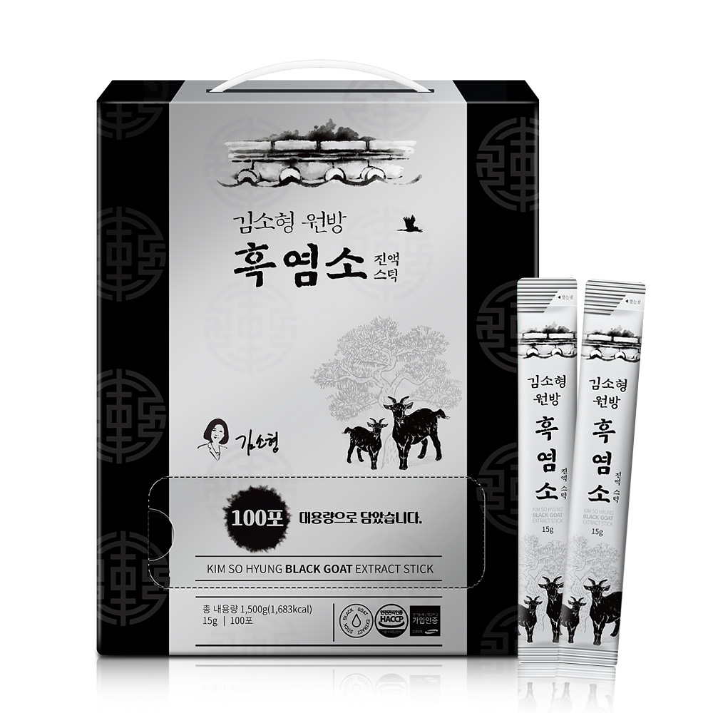 김소형 원방 흑염소 진액스틱 100포15g x 100포 A0796