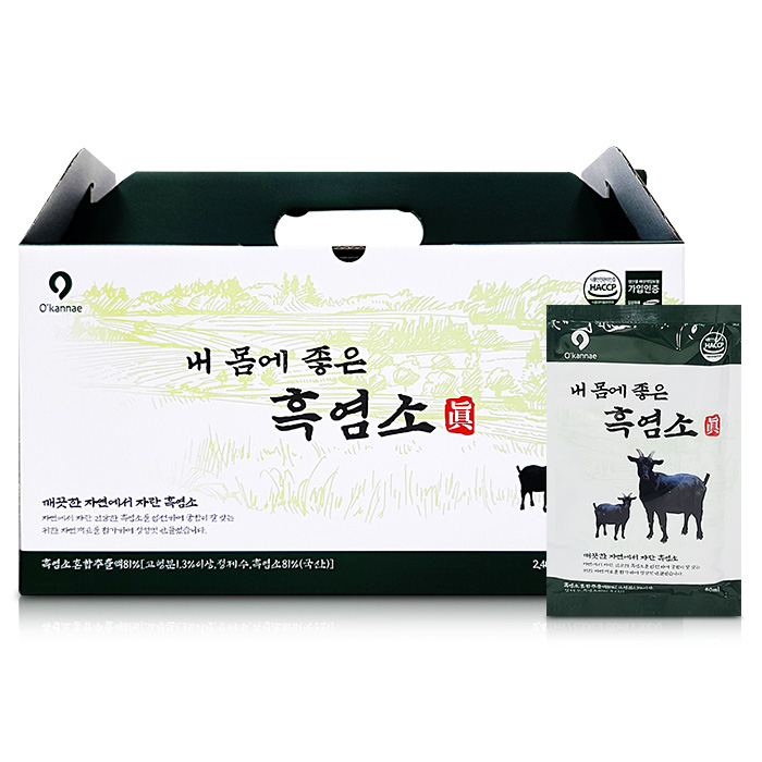 옻가네 내몸에 좋은 흑염소진 80ml x 30포 A0127