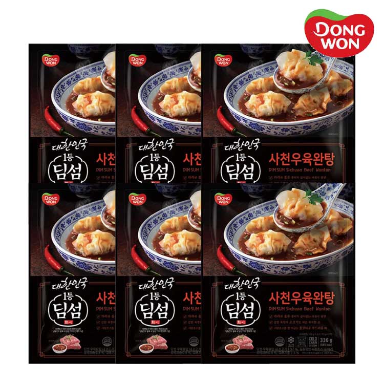 [동원] 딤섬 사천우육완탕 336g x 6봉