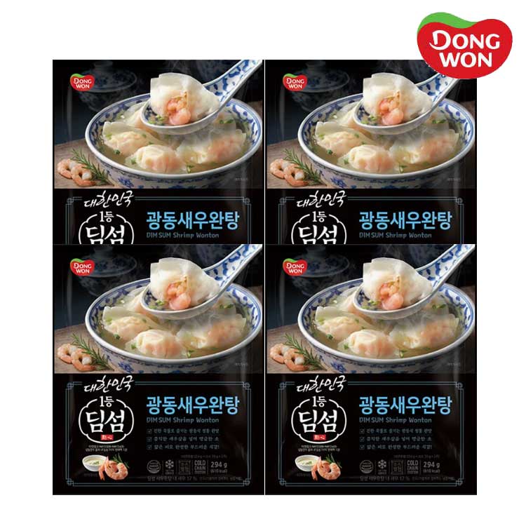 [동원] 딤섬 광동새우완탕 294g x 4봉