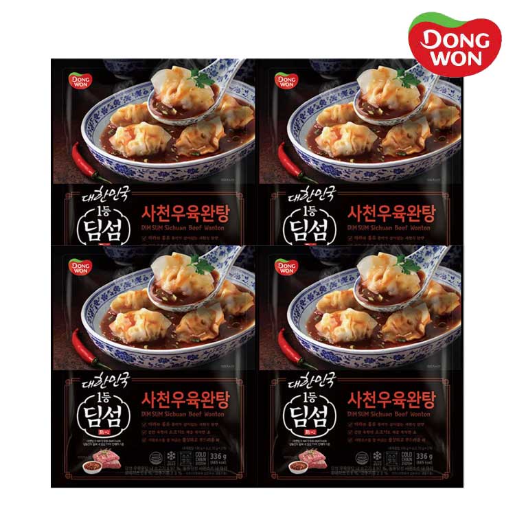 [동원] 딤섬 사천우육완탕 336g x 4봉