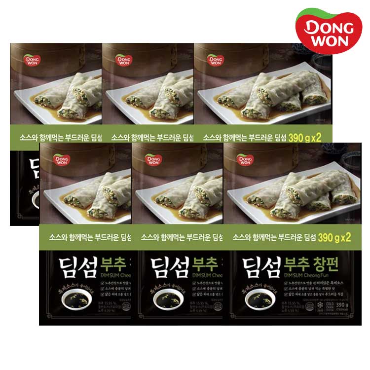 [동원] 딤섬 부추창펀 390g x 6봉 (2*3)