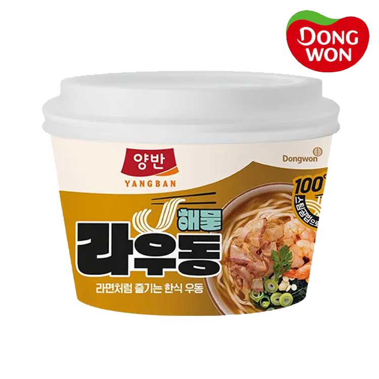 [동원] 양반 해물 라우동 (컵) 194g x 8개