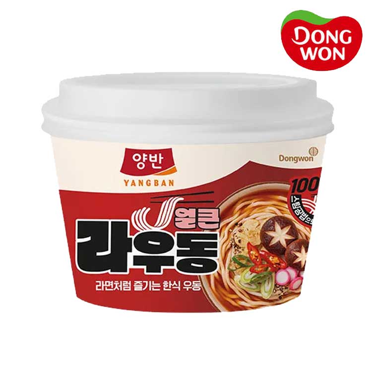 [동원] 양반 얼큰 라우동 (컵) 194.5g x 8개