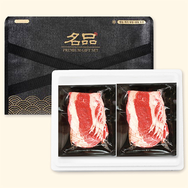 미국산 탑초이스등급 우삼겹 300g + 300g 선물세트