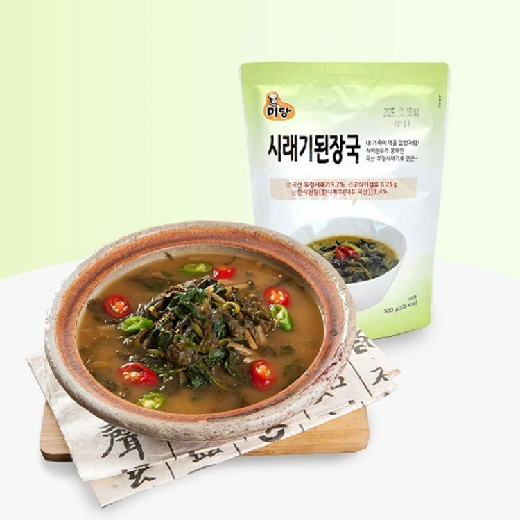 [미당] 시래기된장국 500g 3팩