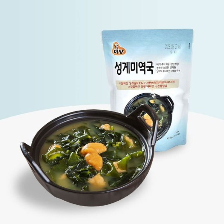 [미당] 성게미역국 430g 3팩