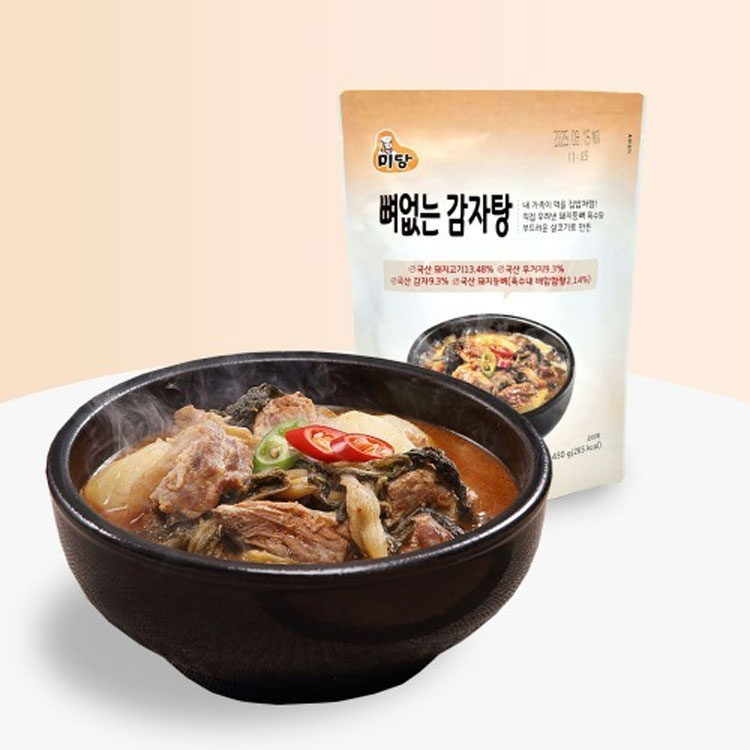 [미당] 뼈없는 감자탕 430g 3팩