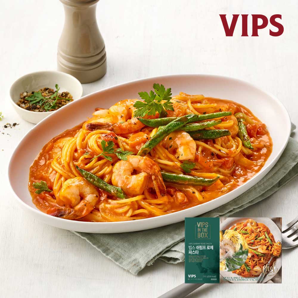 [빕스] 쉬림프로제파스타 290g 2팩