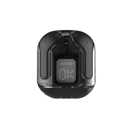 [엑스트라] gni-514 TWS 투명크래들 블루투스 5.3 무선이어폰 (실리콘케이스 포함)