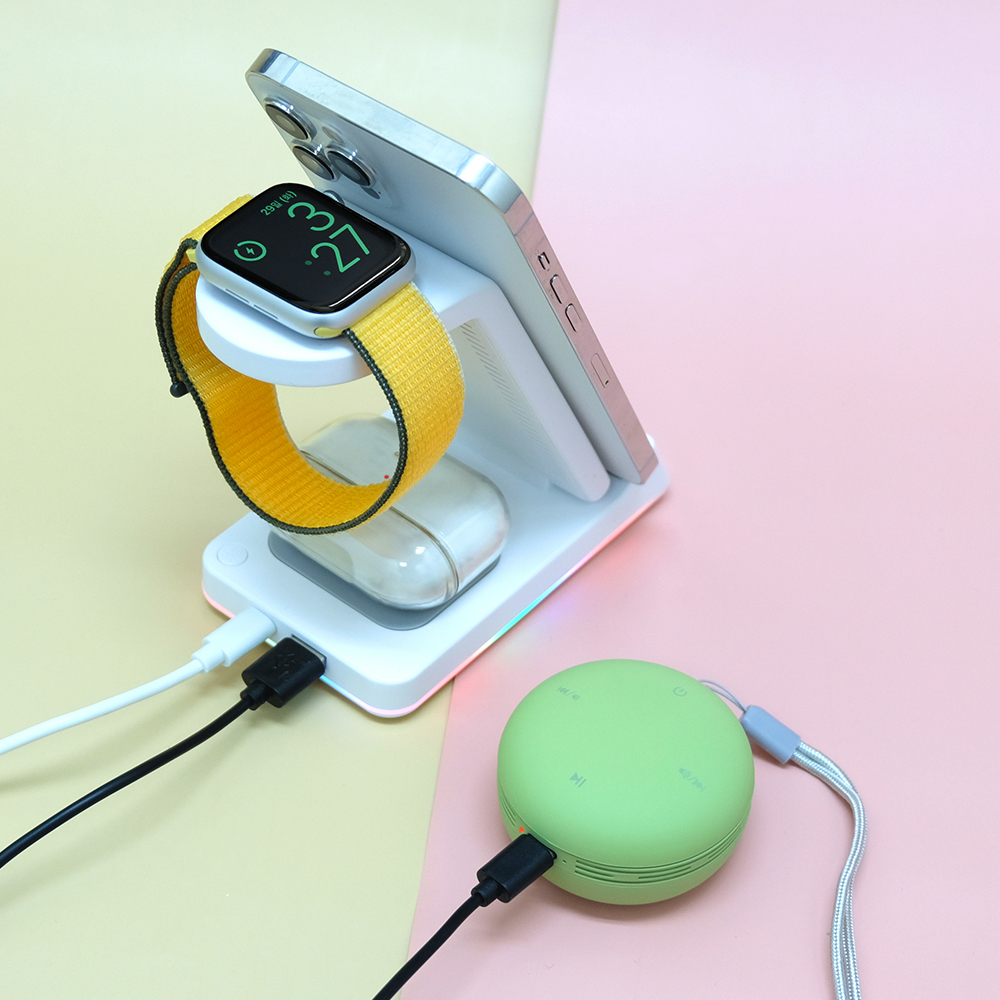 [엑스트라] WCP-260 듀얼코일 4in1 고속무선충전 거치대