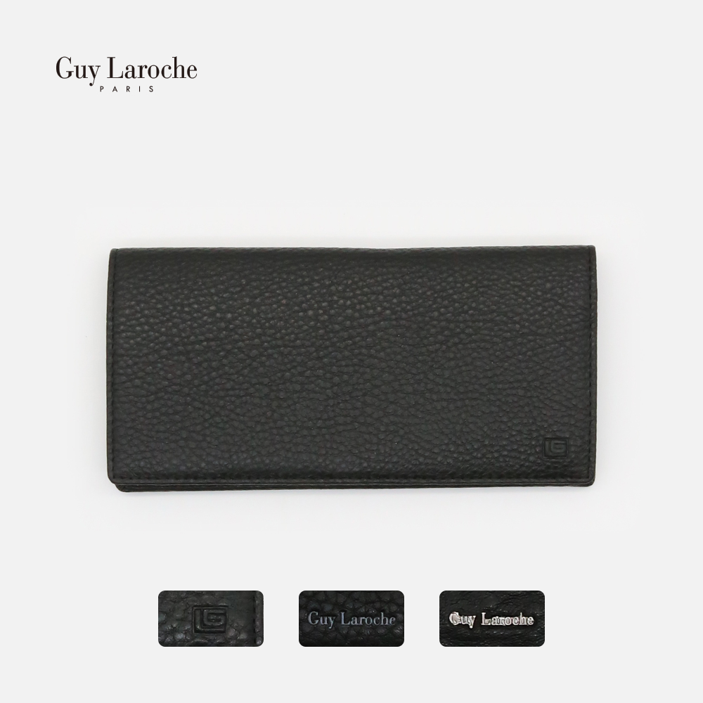 [Guy Laroche] 슈렁크 남성 블랙 장지갑 301-036-1