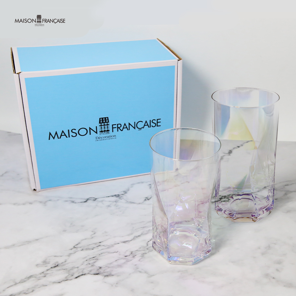 [만원의행복]추가할인[메종프랑세즈] 오로라 하이볼잔 2P세트