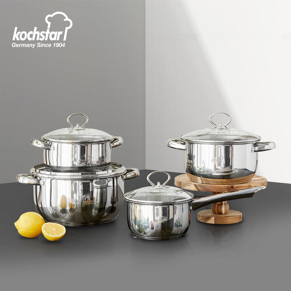 [콕스타] 블랑크 인덕션 스텐 냄비 4종 세트 KSC-BLIHSET4