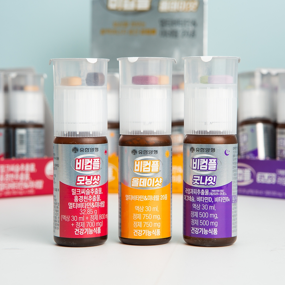 유한양행 비컴플 모닝샷 30ml x 12병