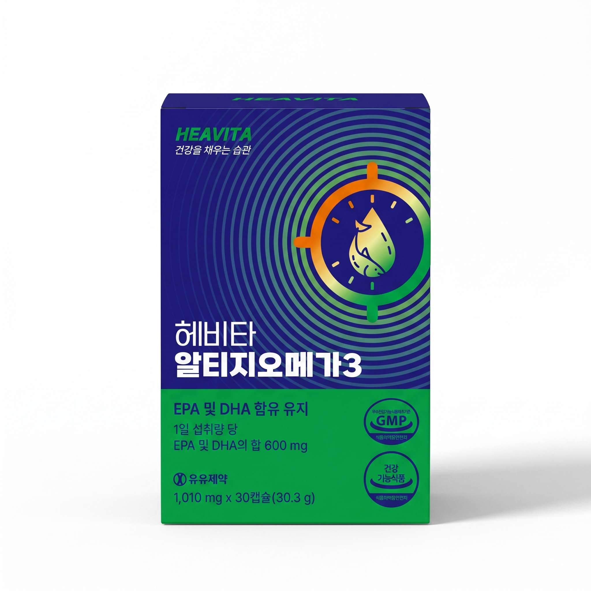 [유유제약] 헤비타 알티지오메가3 1010mg x 30캡슐