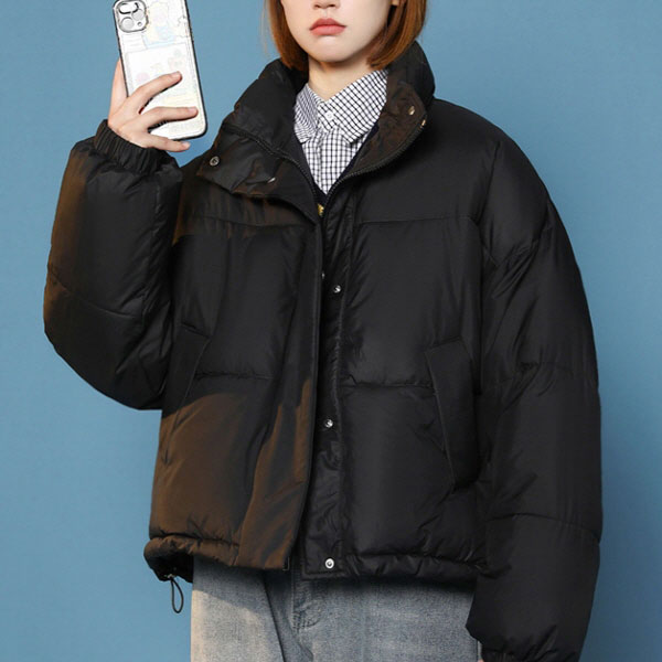 [블루링스] XPX 하이넥 웰론 숏패딩 (2칼라) BLM-XPX01