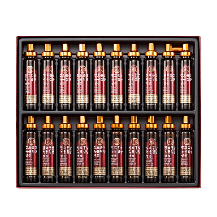 [한삼인] 발효홍삼 녹용침향앰플 20ml x 20병