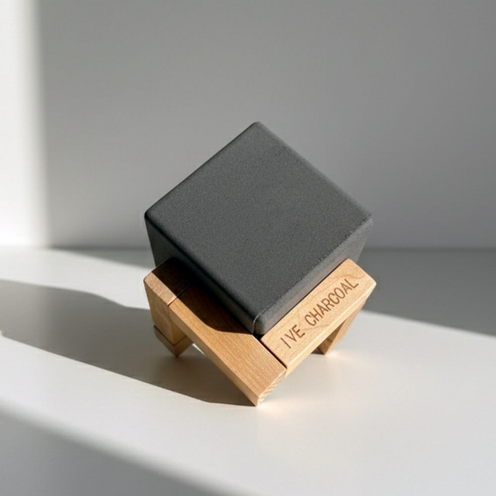 [이브차콜] 1+1 제올라이트 제습 탈취제 하프큐브 200g