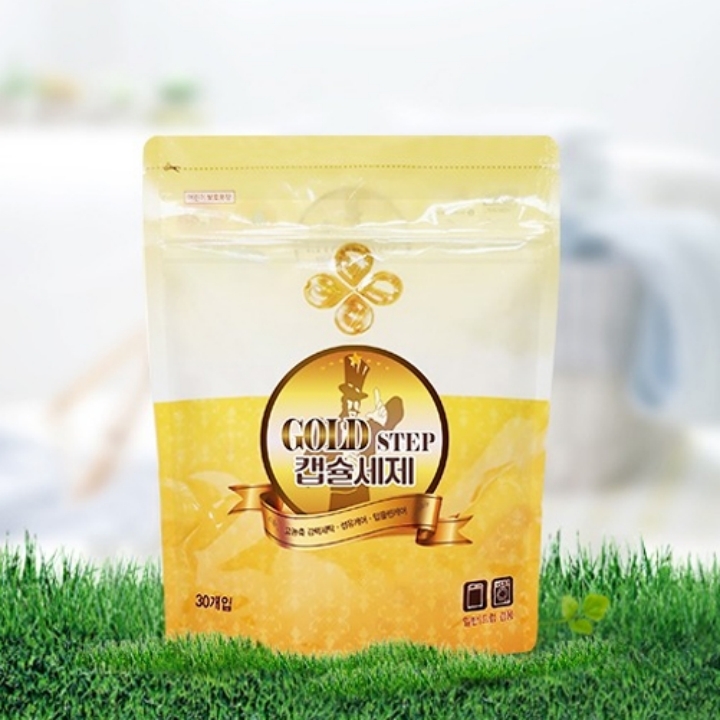 [골드스텝] 고농축 캡슐 세탁세제 30입 X 2개