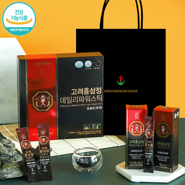 [건강기능식품][고려인삼과학]데일리 파워스틱 1박스