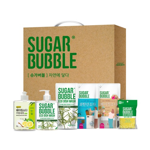 [슈가버블] 리빙 6종세트 B형