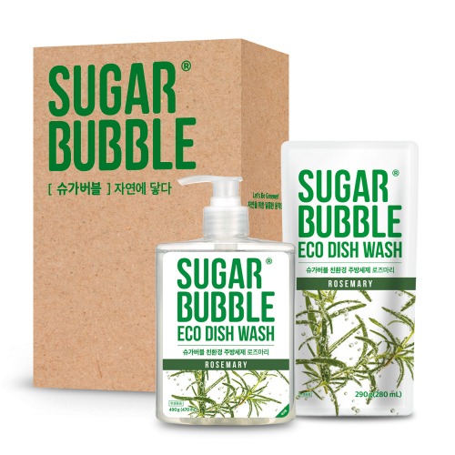 [슈가버블] 로즈마리 주방세제 2종