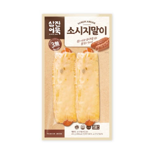[삼진어묵] 소시지말이(멀티박)(2개입) 200g 10개