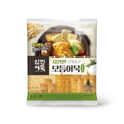 [삼진어묵] 시원한 모듬어묵 무파마맛 456g 2개입