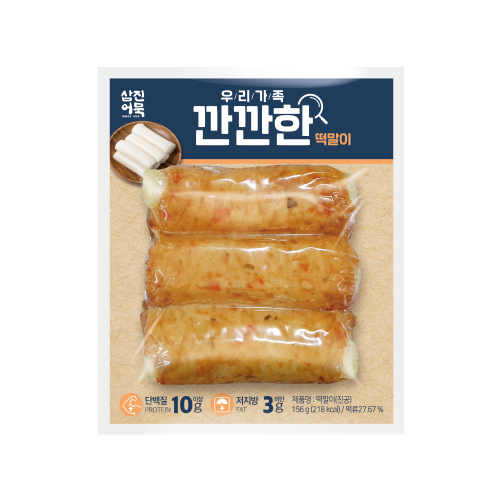 [삼진어묵] 깐깐한 떡말이어묵 156g (3개입)
