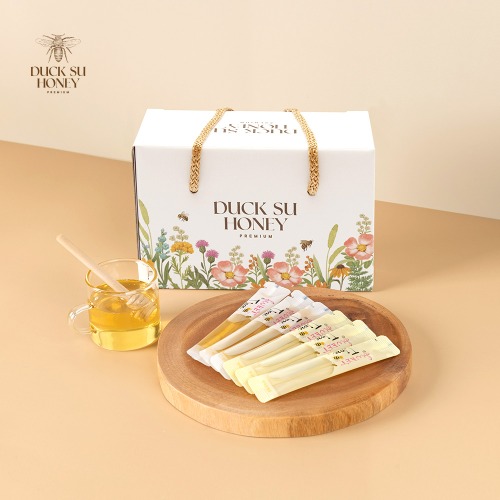 [덕수벌꿀] 국내산 사양스틱꿀 30포