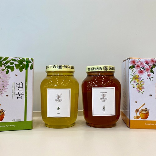 [덕수벌꿀] 대용량 2.4kg