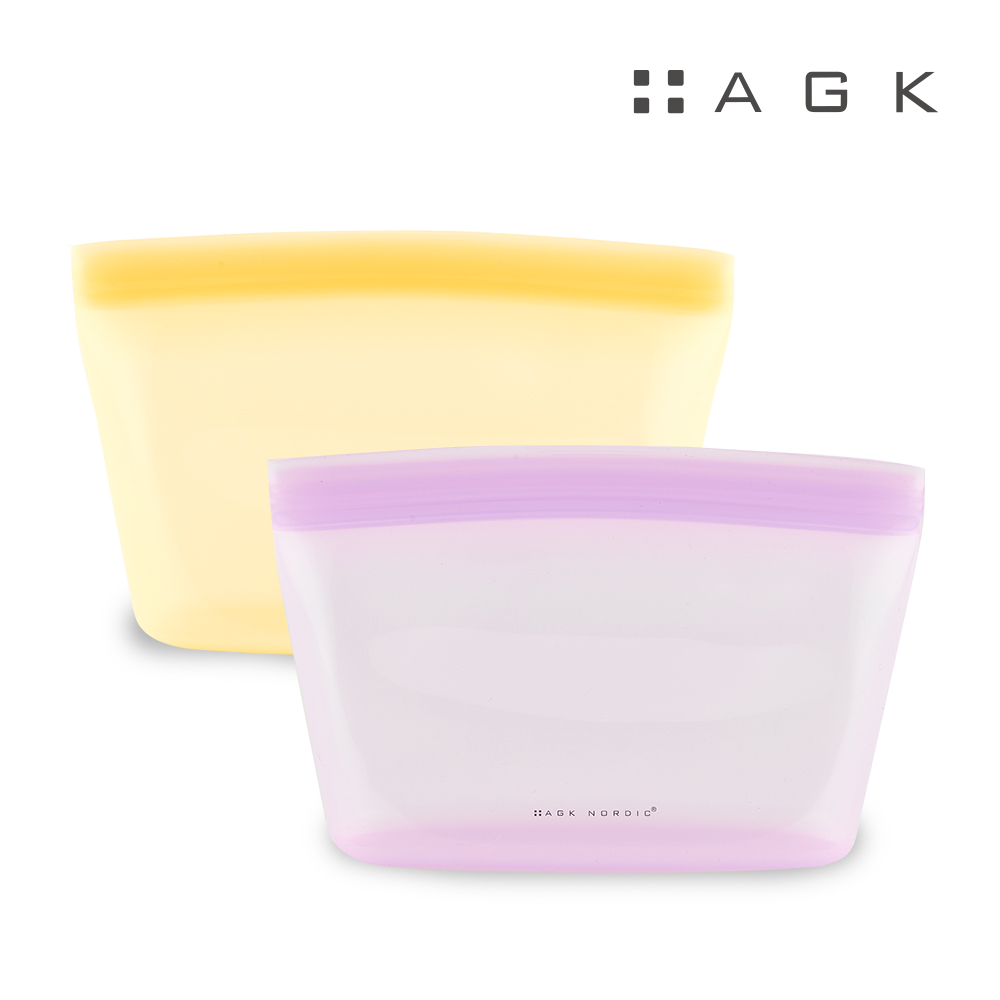 [AGK NORDIC] 네이쳐 실리콘 지퍼백 세트