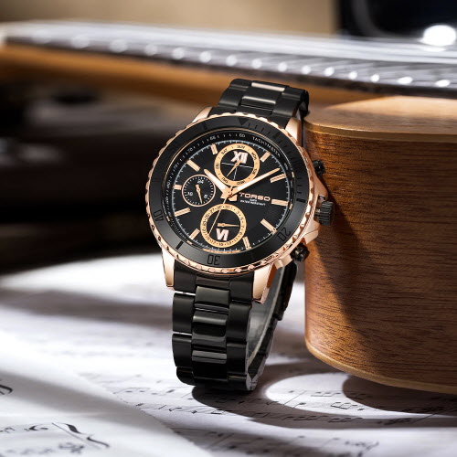 [토르소] 아르고스 남성 메탈 멀티 워치 T504M-BBB