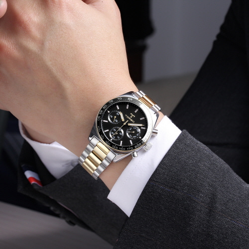 [토르소] 이터니티 남성 메탈 멀티 워치 T505M-GBC