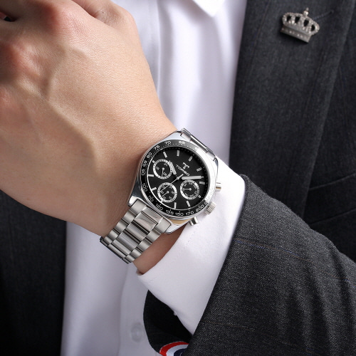 [토르소] 이터니티 남성 메탈 멀티 워치 T505M-SBS