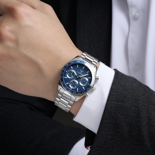 [토르소] 이터니티 남성 메탈 멀티 워치 T505M-SLS