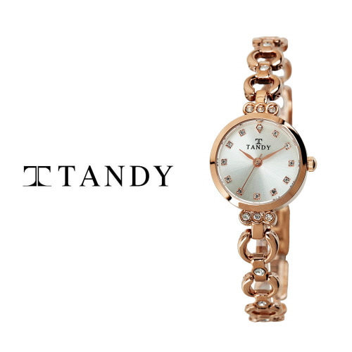 [탠디] 럭셔리 여성 쥬얼워치(오스트리아 스톤 식입) T-4033 로즈골드