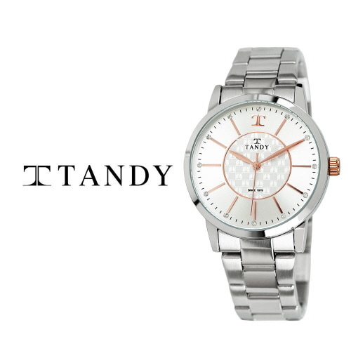 [탠디] 시그니쳐 럭셔리 커플 메탈 워치(오스트리아 스톤 식입) T-3915 로즈골드 남자