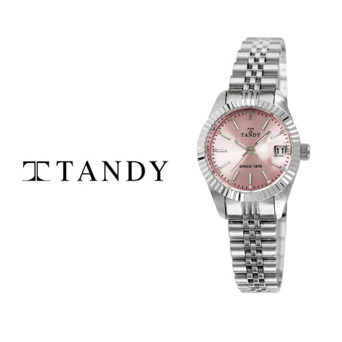 [탠디] 럭셔리 메탈 워치(오스트리아 스톤 식입) T-3921 여성 러브핑크