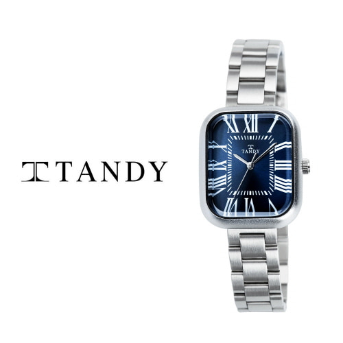 [탠디] 클래식 커플 메탈 워치 T-3923 여성 다크블루