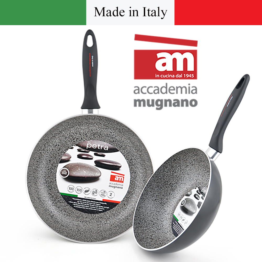 [이태리 am] 페트라(PETRA)스톤 코팅 후라이팬세트(2P) Am-PF-28F24W