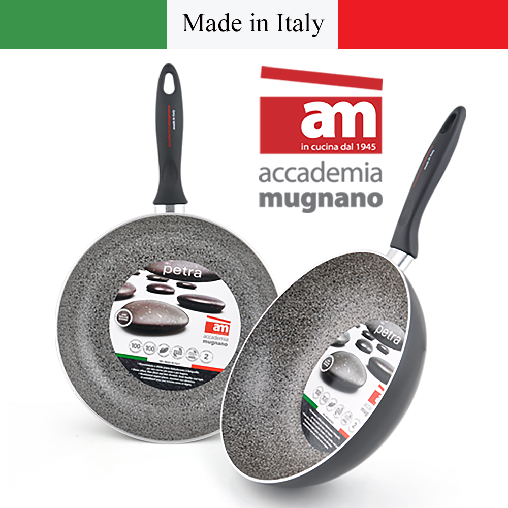 [이태리 am] 페트라(PETRA)스톤 코팅 후라이팬세트(2P) Am-PF-28F28W